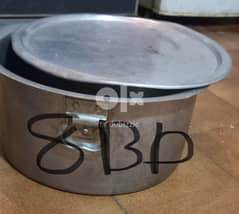 big pots for sale and one cooler 0