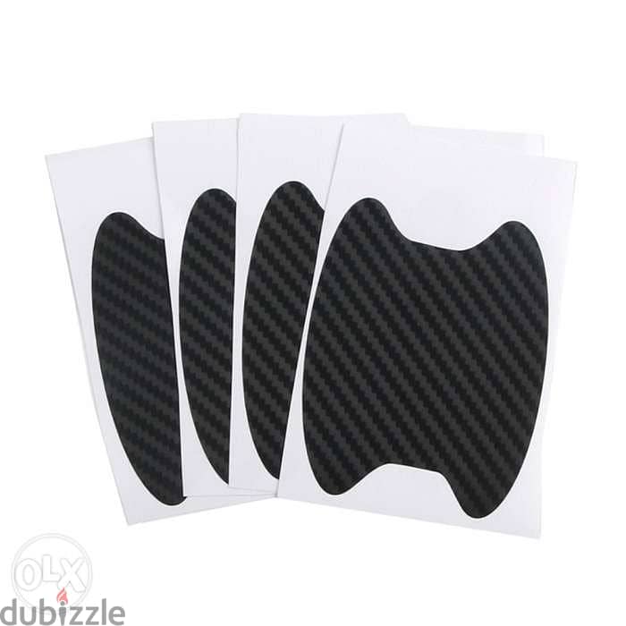 4Pcs/Set Car Door Sticker - Scratches Resistant - Styling View 3