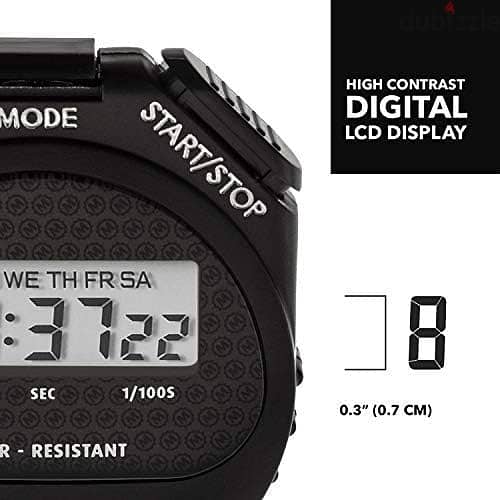 MARATHON ST083009 Adanac 4000 Digital Stopwatch Timer with Extra Large 3
