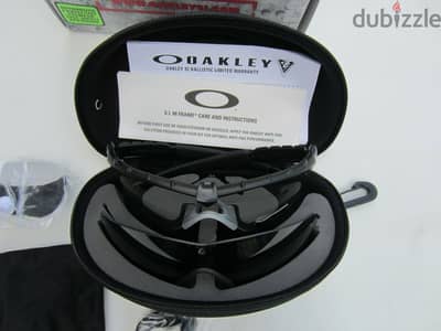 Oakley SI Ballistic M Frame 2.0 Strike with Black Frame and Clear Lens