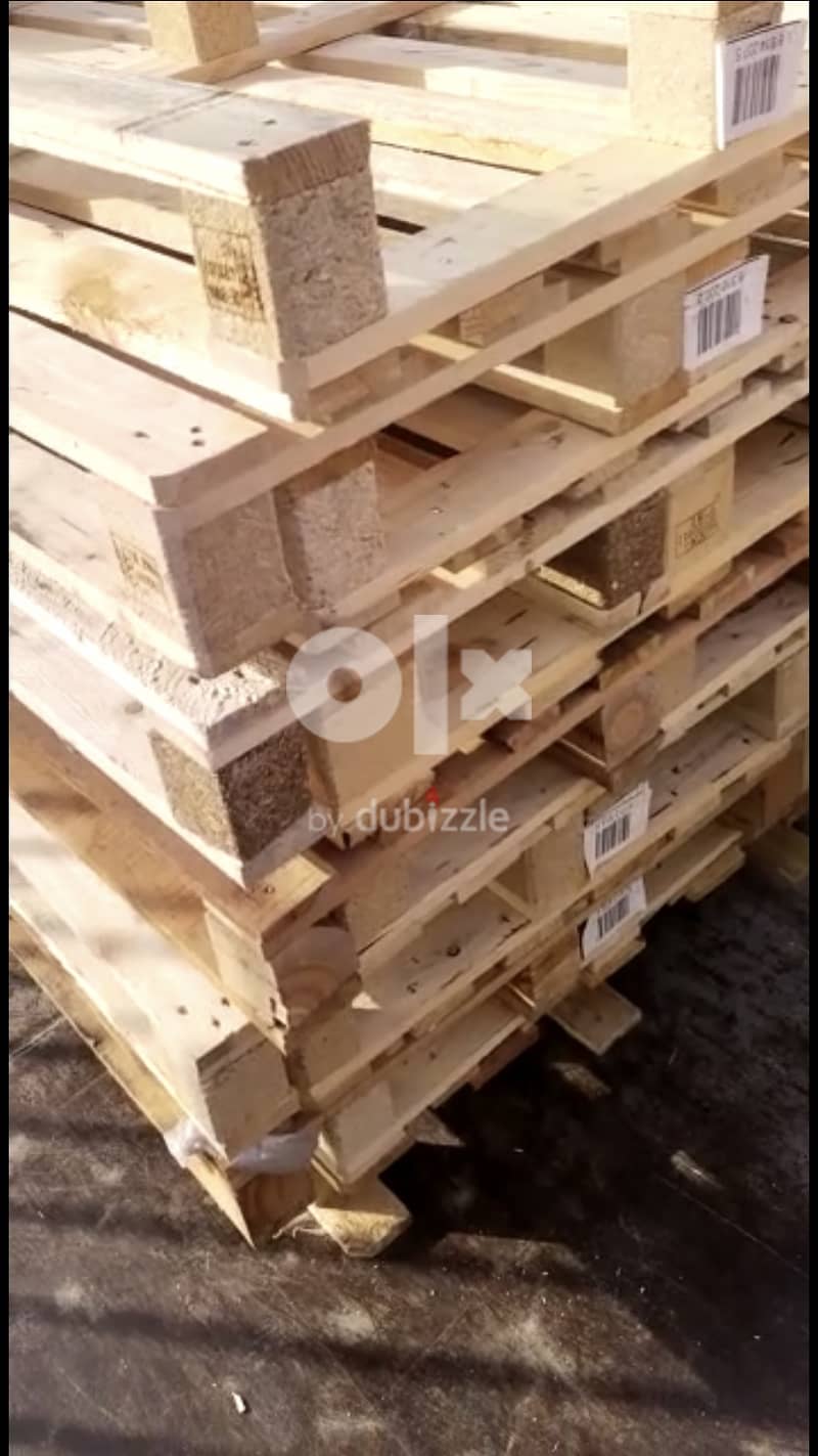 Used, recycled wooden pallets, wooden boxes, crates, liftvan etc 14