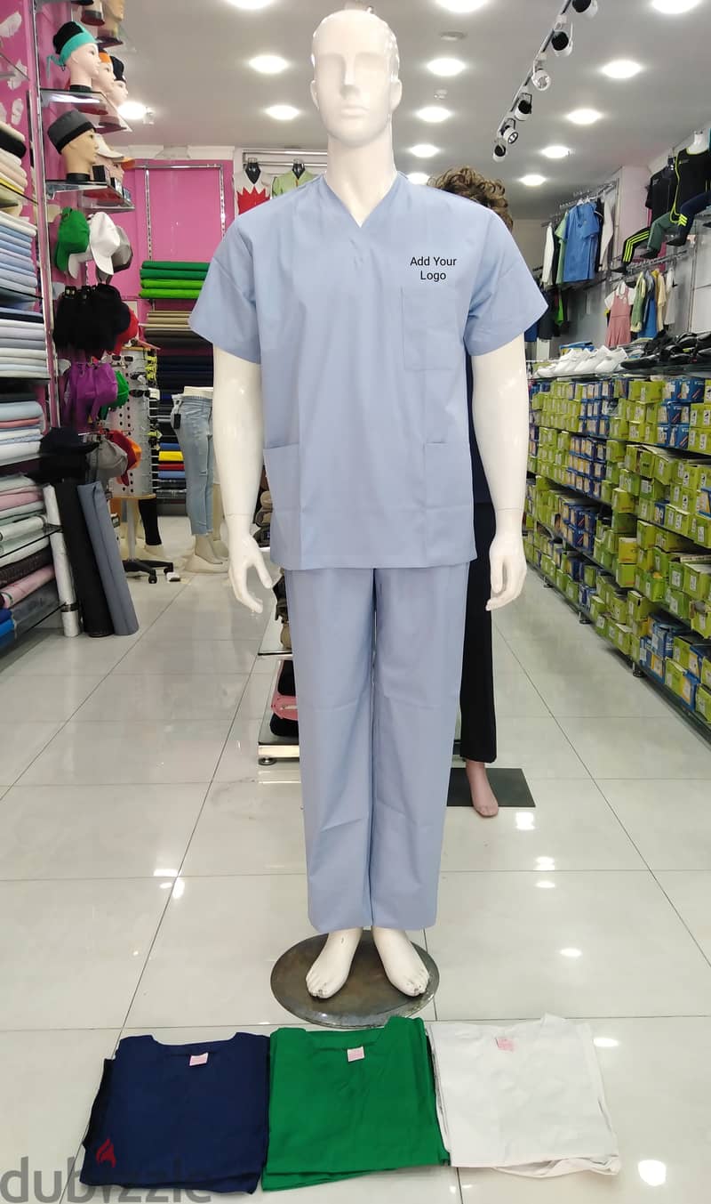 SCRUB SUIT  ( ANTI BACTERIAL ) FOR HOSPITALS & SALOON 0