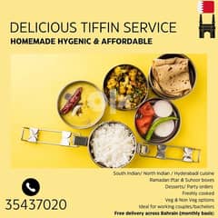 Tiffin service available 0