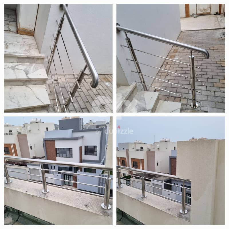 # Stainless Steel Hand rainls. # Glass Hand Rails # Steel Hand Rails. 4