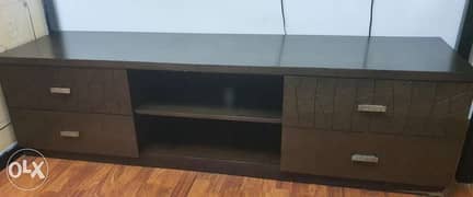 Tv stand with 4 drawar 0