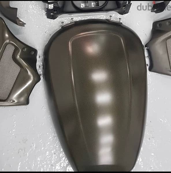 Real CarbonFiber Kit For HD Vrod Muscle 7