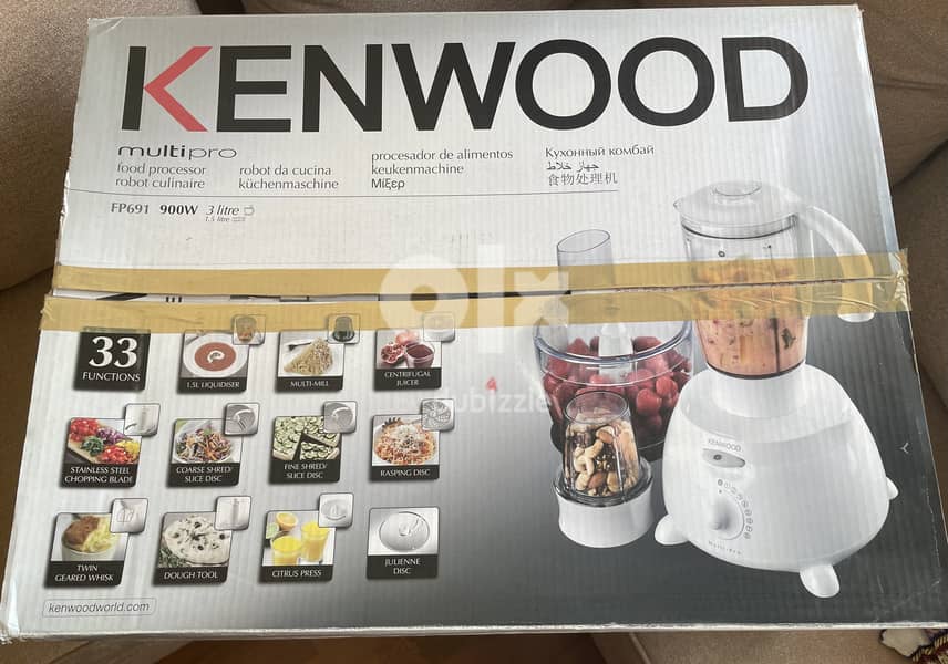 Kenwood 900W MutiPro food processor 0