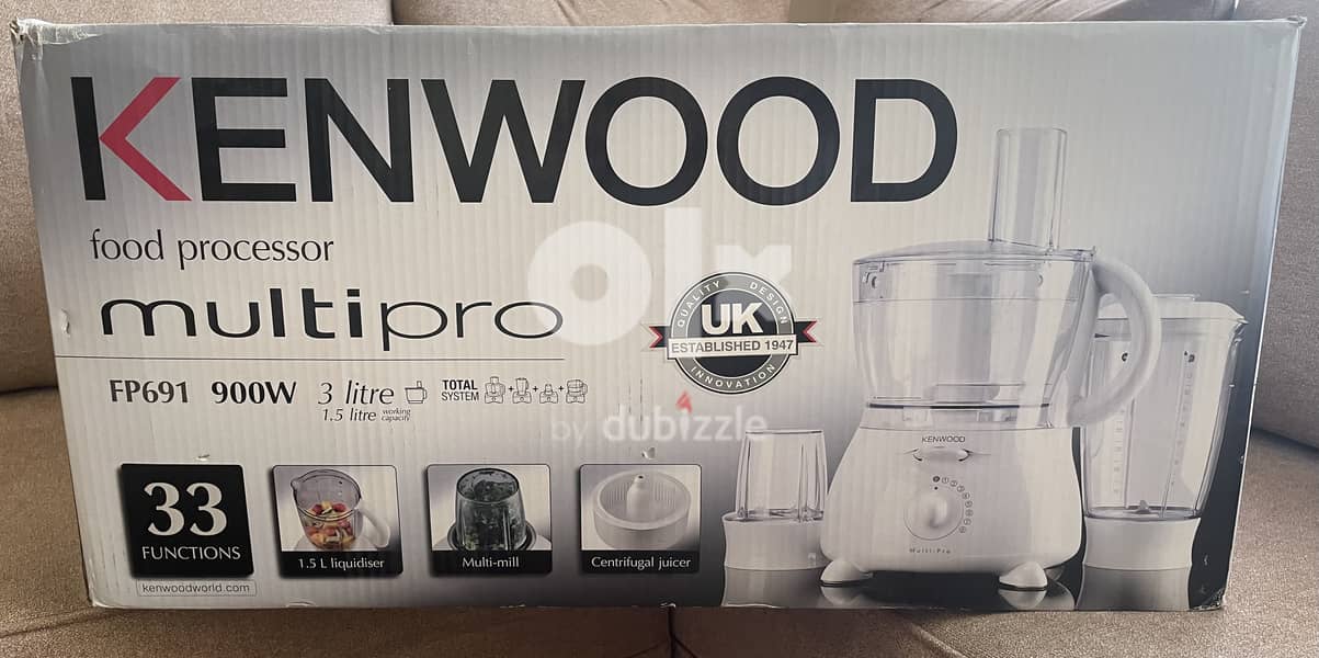 Kenwood 900W MutiPro food processor 1