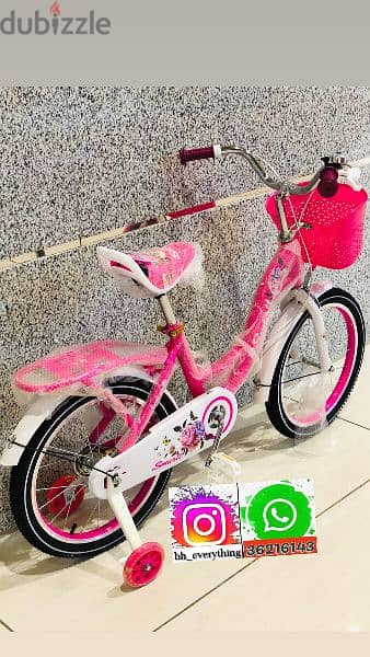 (36216143] Cycle for kid’s with LED Lights on the side wheels size 18 2