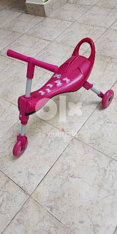 Push Scooter for Kids - Pink colour 0