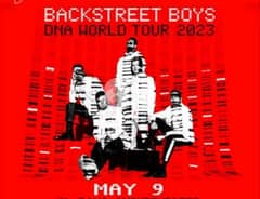 Backstreet boys tickets for sale 0