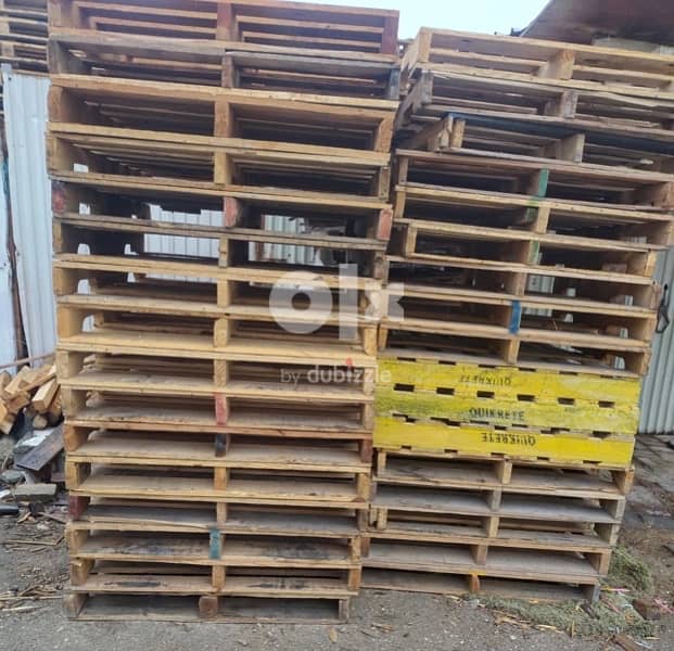 Used wooden pallets and wooden crates in very cheap price 5
