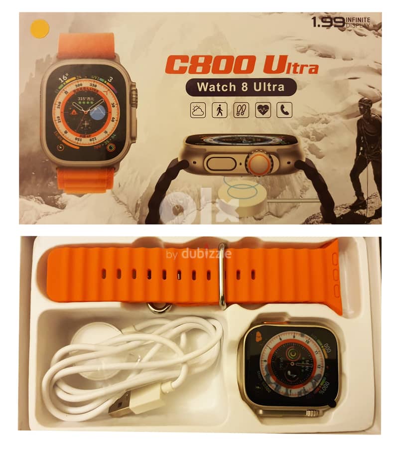 Brand New Smart Watch 8 Ultra for just 5.99BHD 4
