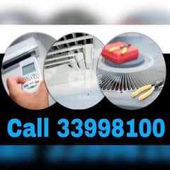 Split Window Central AC service repair maintenance call 33998100 0