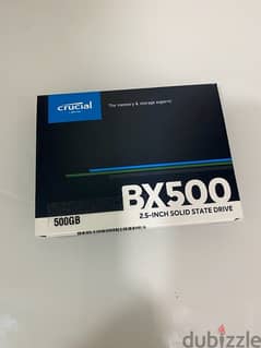 Crucial BX500 2.5inch SSD 500GB 0