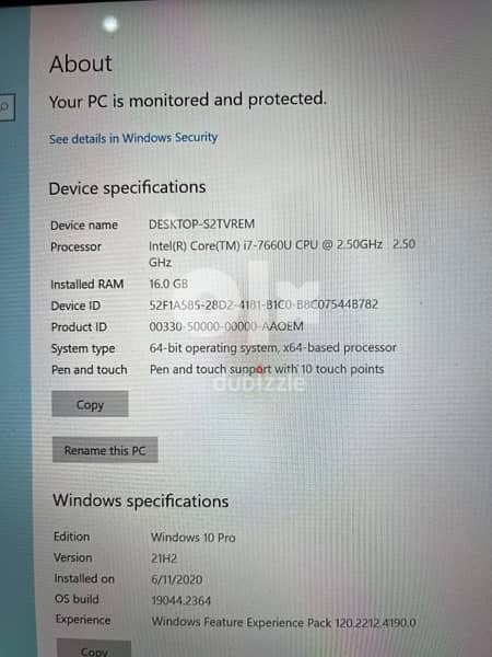 Microsoft Surface Laptop Core i7 16GB Ram 1