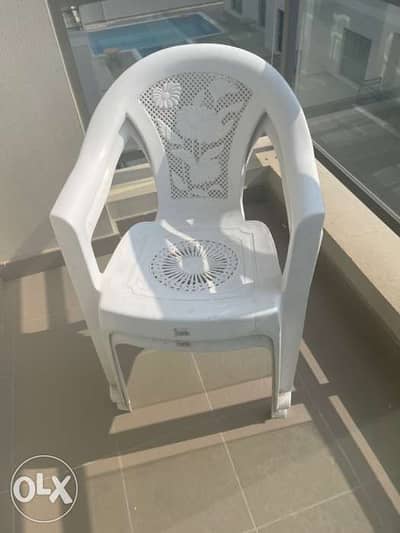 2 Pastic Chairs High Quality.