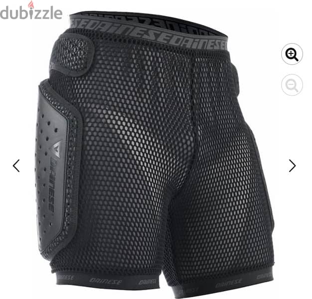 Dainese hard shorts E1 (size small) for motorcycle 0
