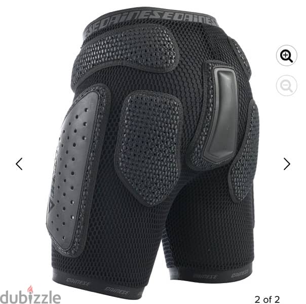 Dainese hard shorts E1 (size small) for motorcycle 1