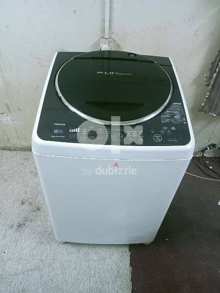 Toshiba fully automatic 17 kg washing machine good condition bast 3