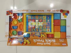Kids Toy-Teach Time Brick Truck (New) 0