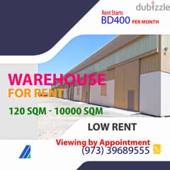 WAREHOUSE Suitable For STORAGE - 3 Ph - Trailer Access - Call 39689555