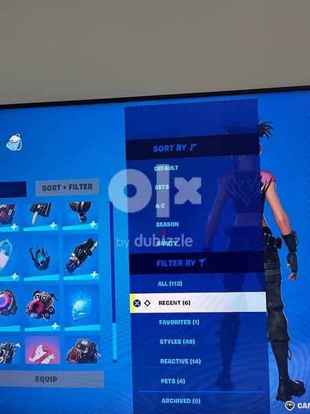 Fortnite account for sale  with  115 emotes  , outfits 116, pickax  93 6