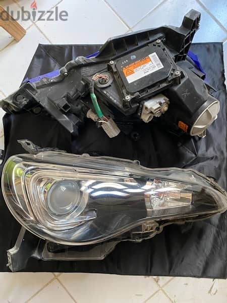 subaru brz original headlights 1