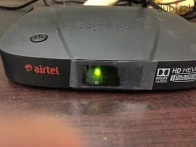 Airtel receiver HD for sale with out subscription new model