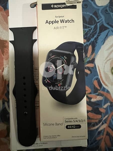 apple watch band and belkin wireless charger 5