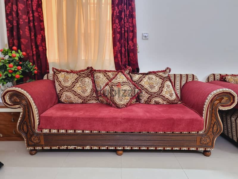 Five seater Sofa set. (Urgent sale) 1