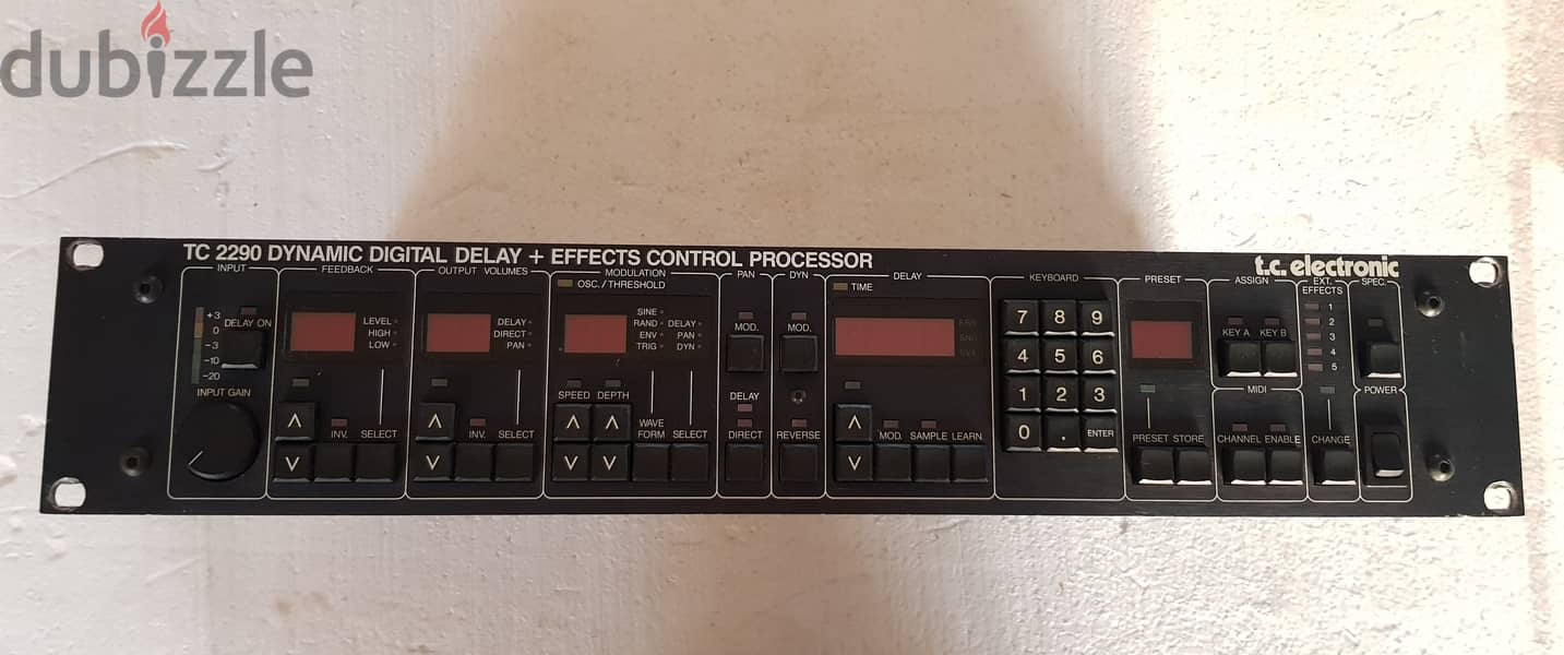 TC Electronics - TC 2290 Digital Delay and Effects Control Processor 2