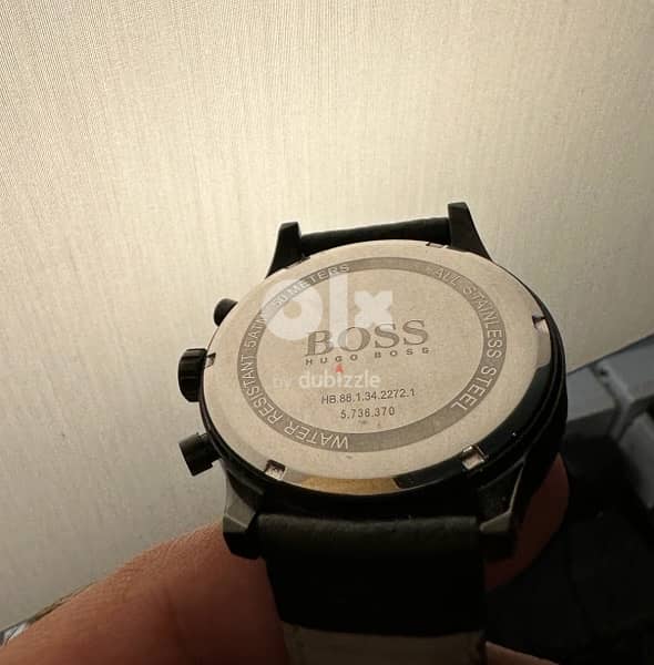 Hugo Boss All Black Watch 1