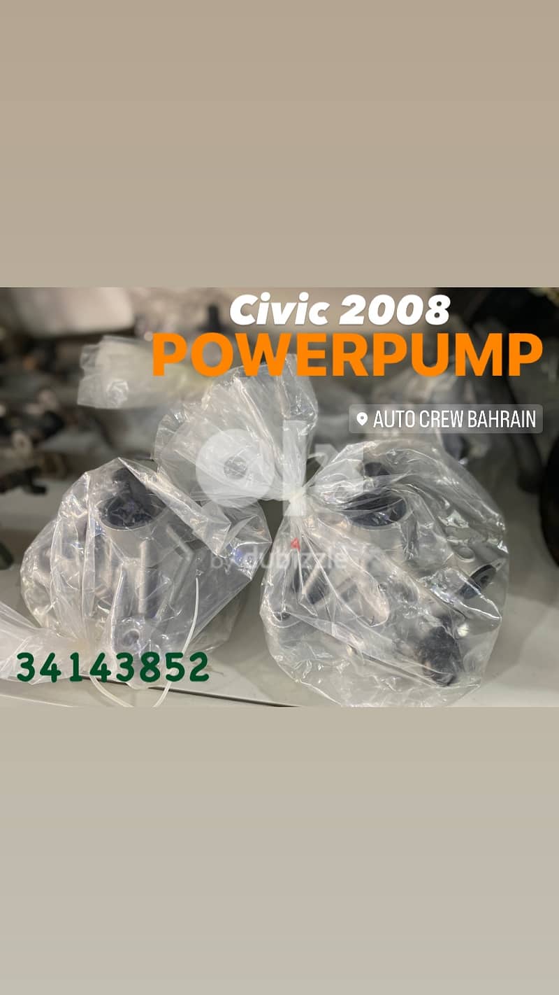 Honda Civic 2008-2011 Power Pumps New 1