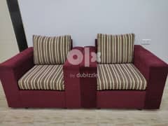 2 Single Sofa Seats for sale, 20BD for both