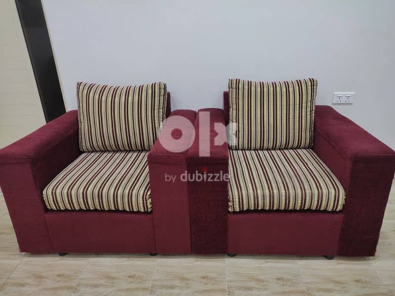 2 Single Sofa Seats for sale, 15BD for both 0