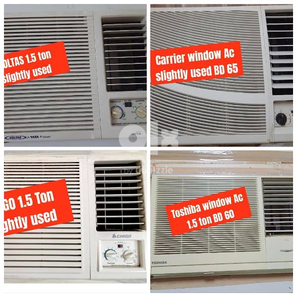 Variety of Ac in good  condition for sale with delivery and fixing 1
