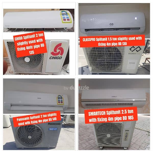 Variety of Ac in good  condition for sale with delivery and fixing 2
