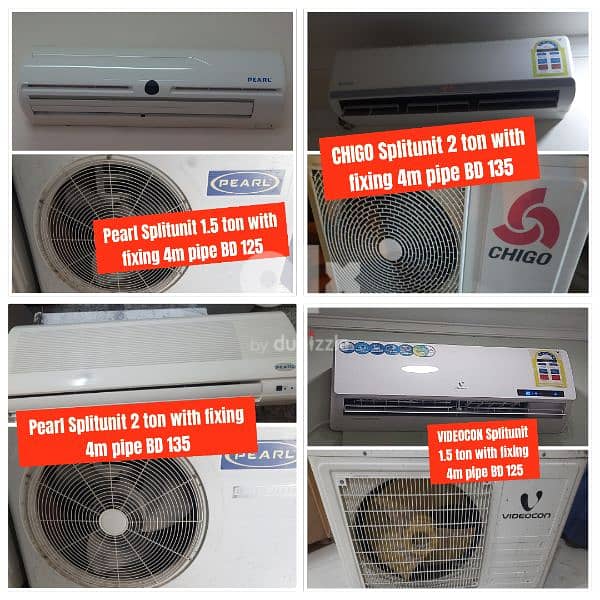 Variety of Ac in good  condition for sale with delivery and fixing 3