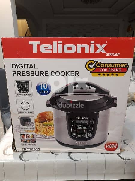 Telionix electric pressure discount cooker