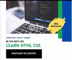 Learn HTML CSS JAVA SCRIPT PYTHON