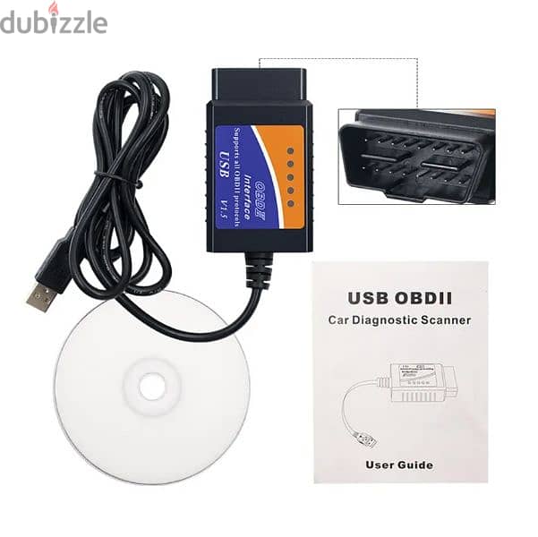 USB OBD2 vehicle diagnostic scanner for sale 1