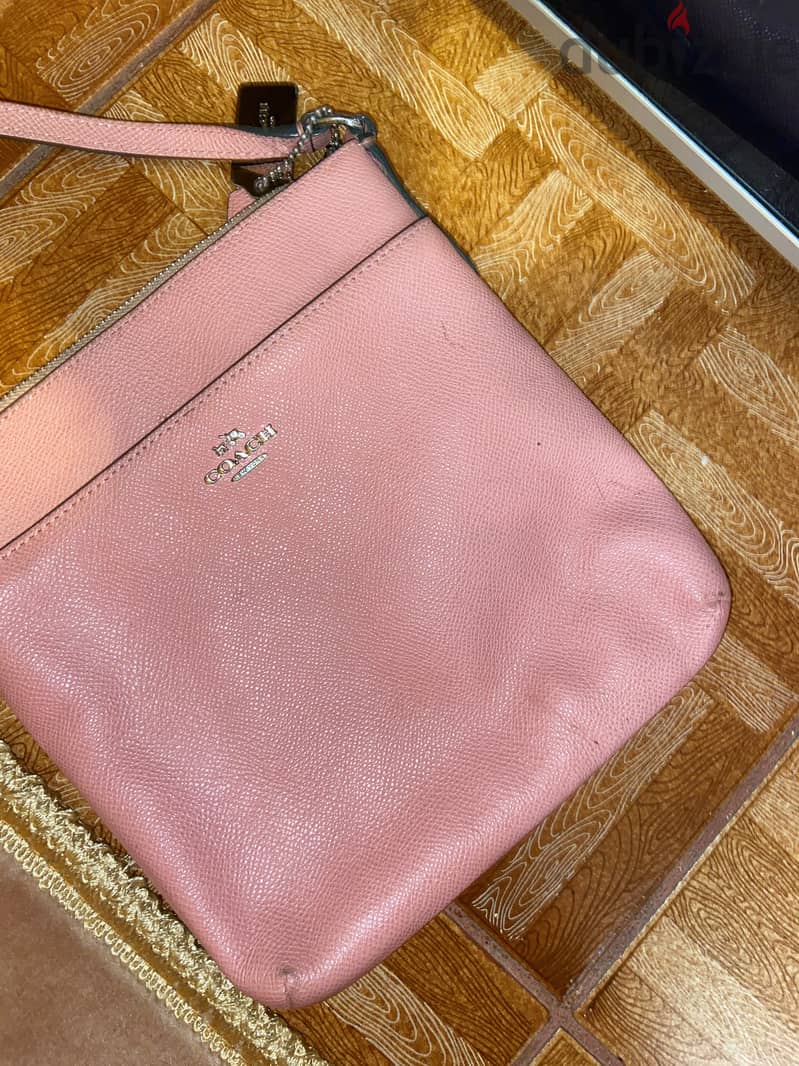 Coach Pink Crossbody 2