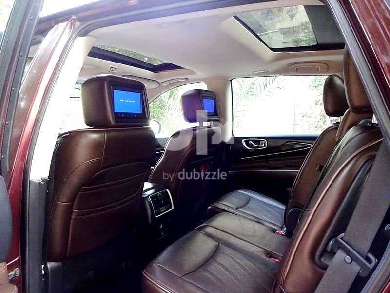 Full option and fully agent maintained Infinity QX60 for sale 7