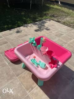 water & sand play table 0