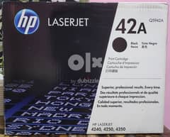 HP 42A Black toner (sealed) 0