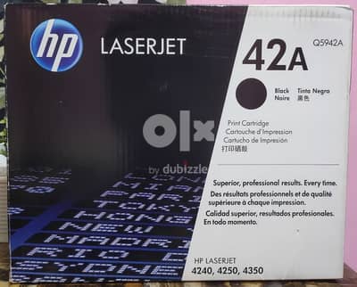 HP 42A Black toner (sealed)