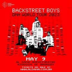 1 x Golden Circle - Backstreet Boys Concert 0