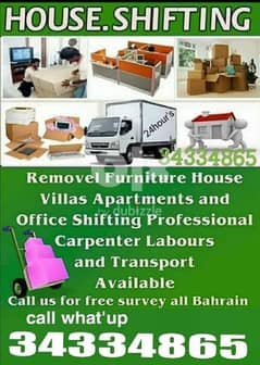 rooms house villa offes shifting in Bahrain all 0