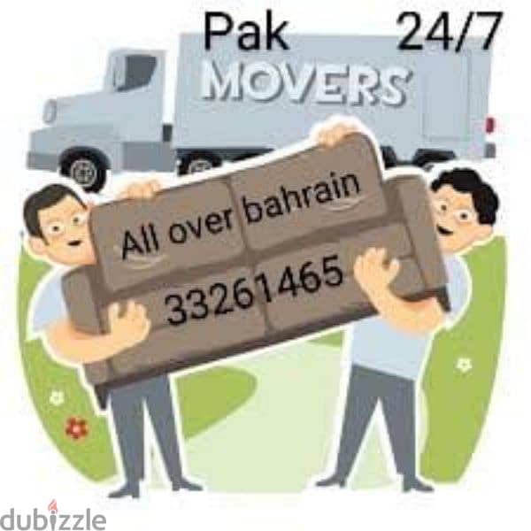 Pak movers all over Bahrain low price 2